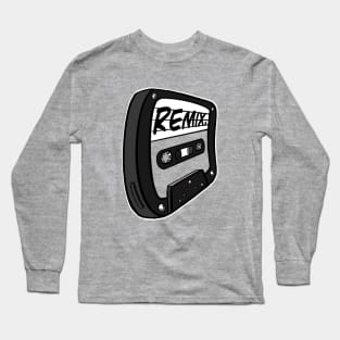 Remix Cassette Tape Long Sleeve T-Shirt